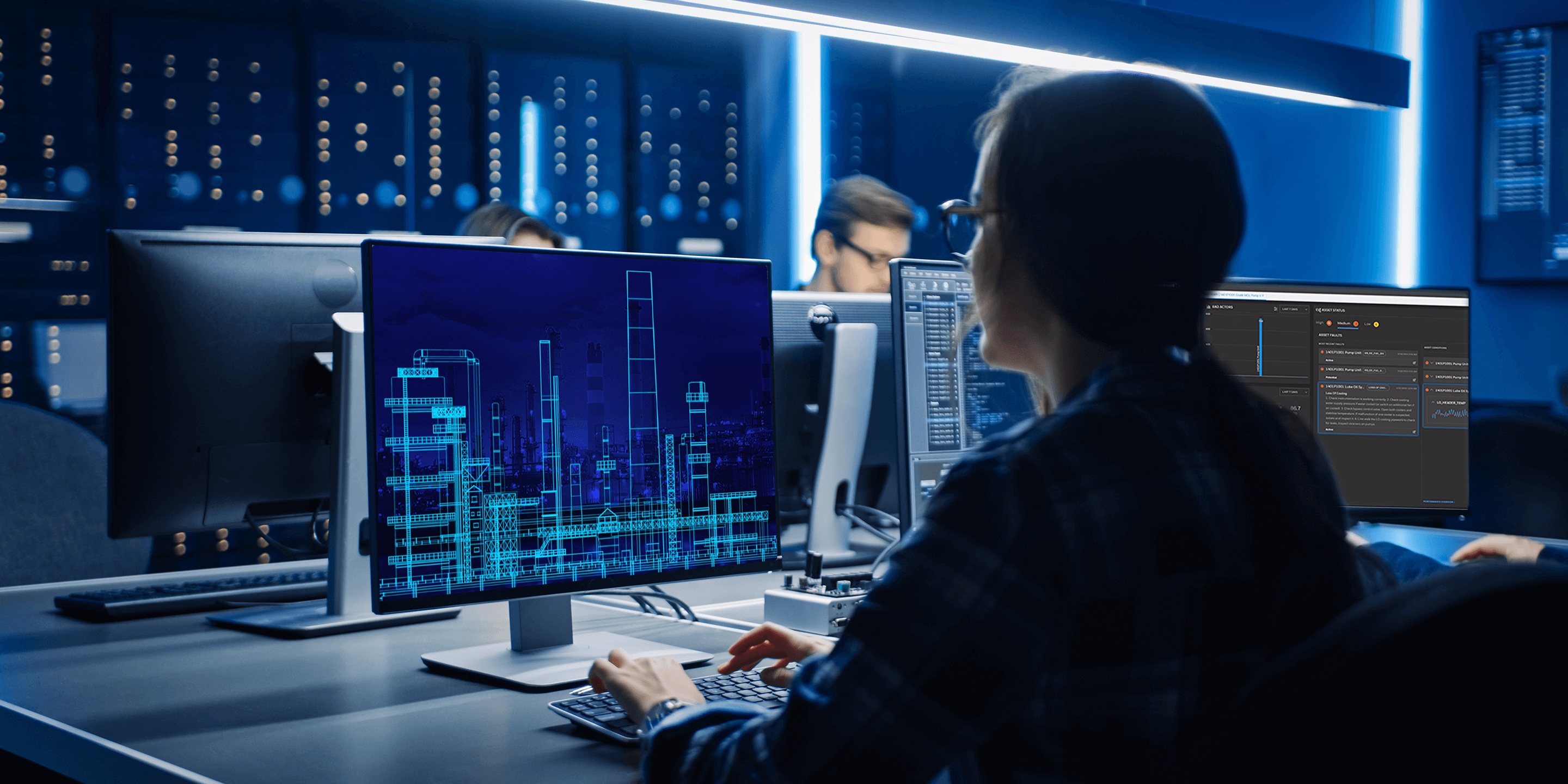 Data Center System Control Room